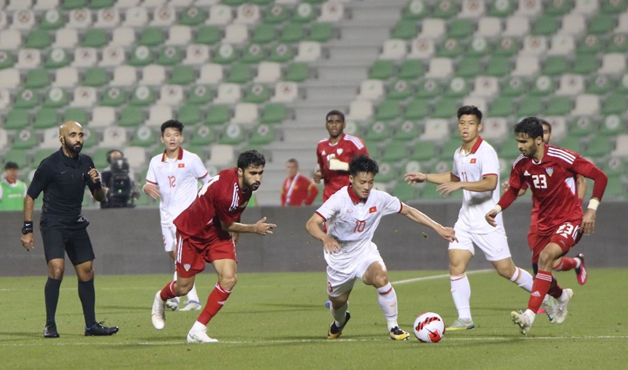 U23 Việt Nam tranh vé tránh chót bảng với đội bóng nào ở U23 Doha Cup?