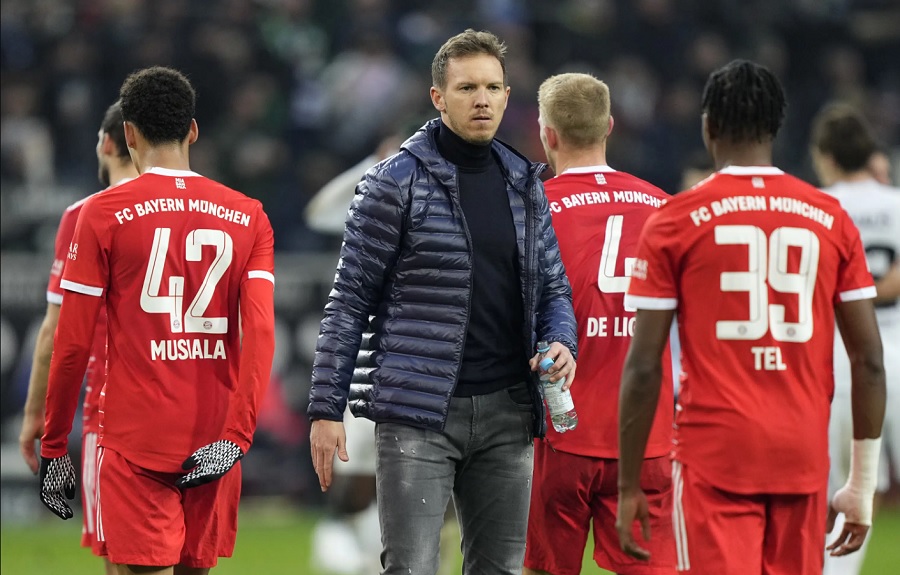 Bayern rối loạn: 7 ngôi sao chống lại Nagelsmann, 2 người ủng hộ Bayern rối loạn: 7 ngôi sao chống lại Nagelsmann, 2 người ủng hộ