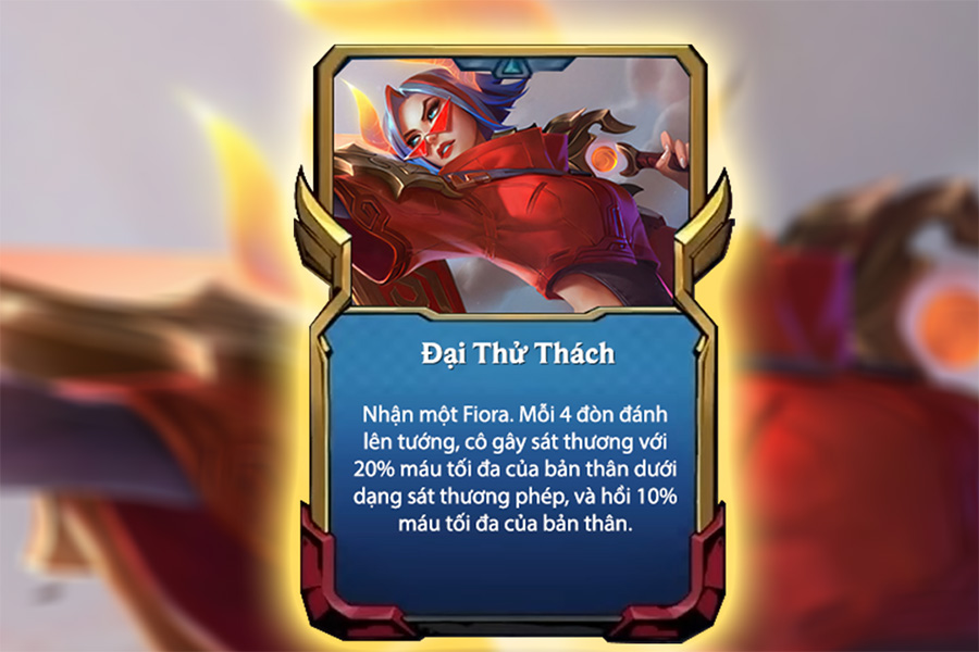Đội hình Fiora Đại Thử Thách TFT 8.5 DTCL và cách lên đồ mạnh nhất