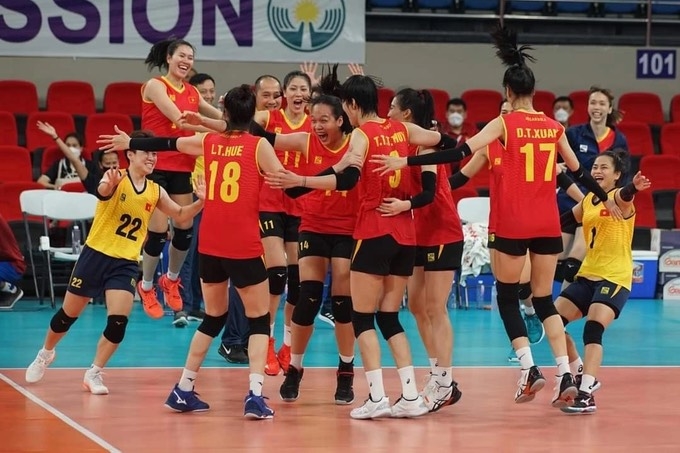 Bóng chuyền nữ Việt Nam rơi vào bảng đấu dễ thở tại SEA Games 32