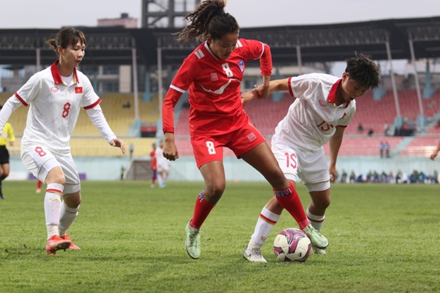 Nữ Việt Nam vs nữ Nepal: Nhàn nhã giành vé vào vòng loại 2 Olympic 2024