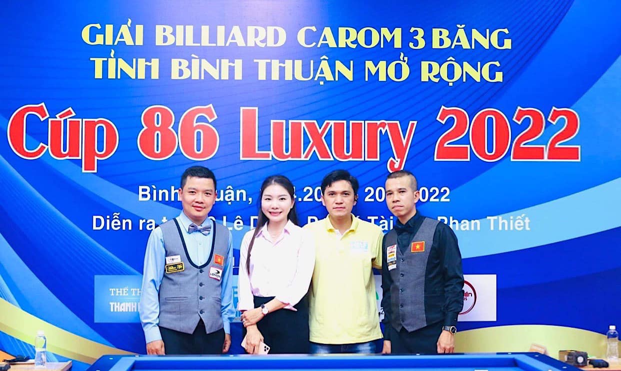 Cúp 86 Billiards Luxury 2023 trở lại với giá trị giải thưởng tăng gấp đôi