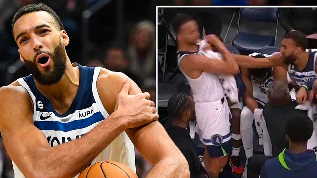 Rudy Gobert thẳng tay đấm đồng đội: Chuyện gì đã xảy ra?