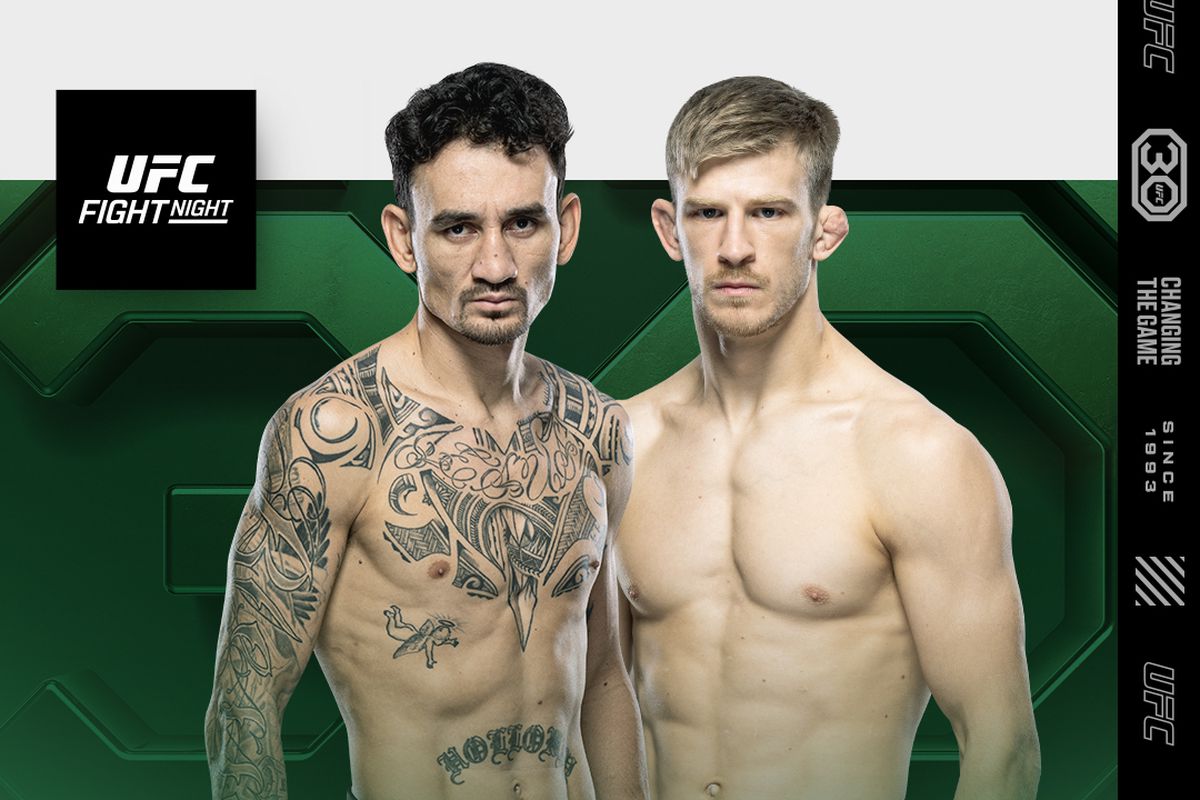 Lịch thi đấu UFC on ESPN 44: Max Holloway vs. Arnold Allen