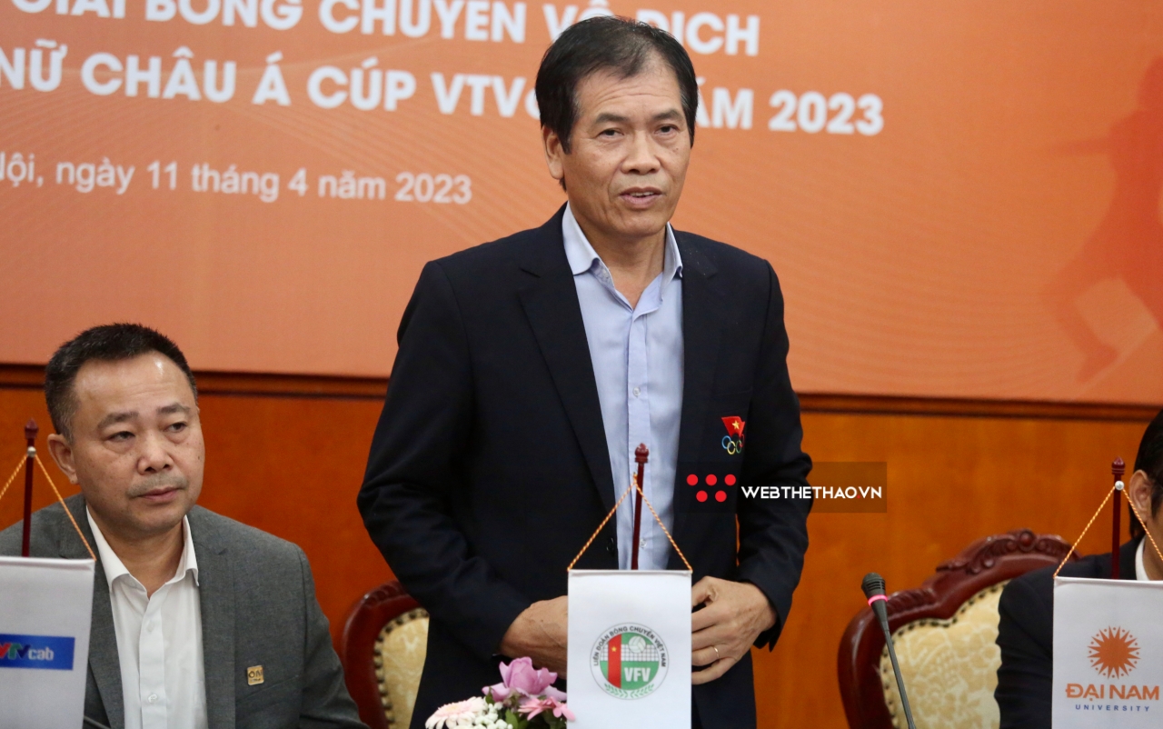 PCT Li&ecirc;n đo&agrave;n b&oacute;ng chuyền Trần Đức Phấn đ&aacute;nh gi&aacute; về sự cố trọng t&agrave;i C&uacute;p H&ugrave;ng Vương 2023