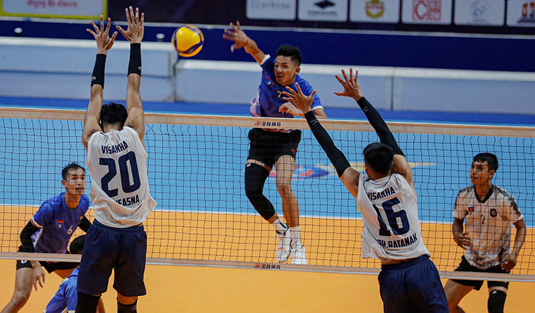 Bóng chuyền nam Campuchia tự tin vượt mặt Indonesia, Việt Nam để giành Vàng SEA Games 32