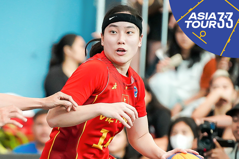 Thảo Vy ghi 4 điểm ấn định chiến thắng, đội tuyển Việt Nam vô địch nữ Asia Tour 3x3 2023