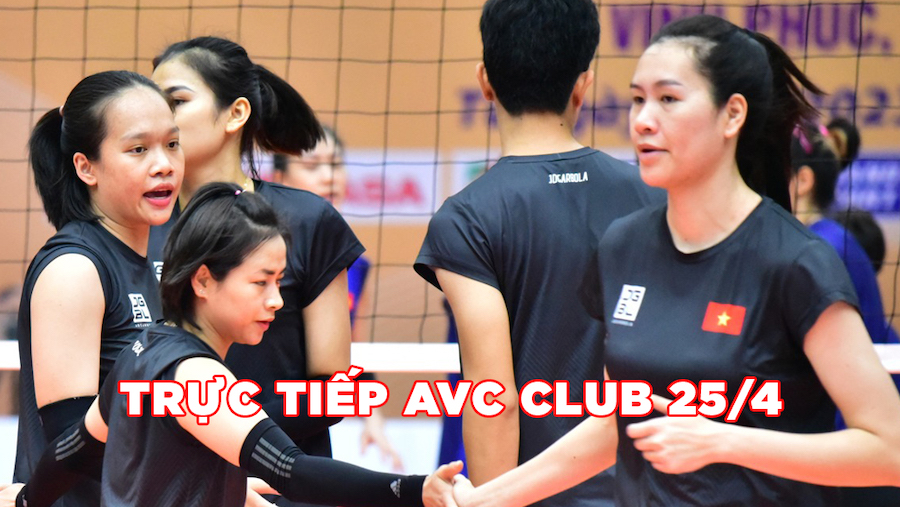Link trực tiếp giải bóng chuyền vô địch các CLB nữ châu Á 2023 ngày 25/4: Việt Nam ra quân