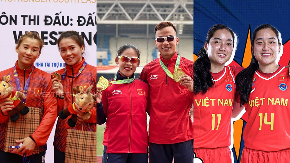 Điểm danh 3 cặp chị em ruột đặc biệt của thể thao Việt Nam tại SEA Games 32