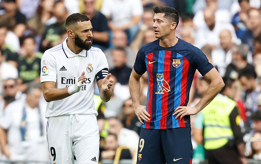 Benzema đe doạ ngôi Vua phá lưới của Lewandowski bằng hat-trick thứ 3 Benzema đe doạ ngôi Vua phá lưới của Lewandowski bằng hat-trick thứ 3