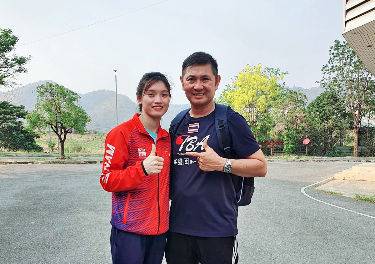 Nguyễn Thị Tâm "đối đầu" thầy cũ, boxing Thái Lan chạm trán Việt Nam trước thềm SEA Games 32