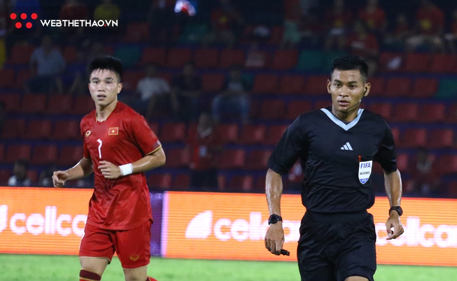 Trọng tài bắt trận U22 Việt Nam vs U22 Lào hôm nay 30/4  là ai?