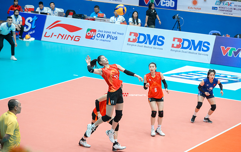 Link trực tiếp giải bóng chuyền vô địch các CLB nữ châu Á 2023 ngày 1/5: Việt Nam chạm trán Trung Quốc