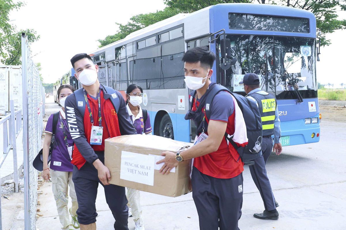 Đoàn Thể thao Việt Nam gia nhập Làng VĐV SEA Games 32