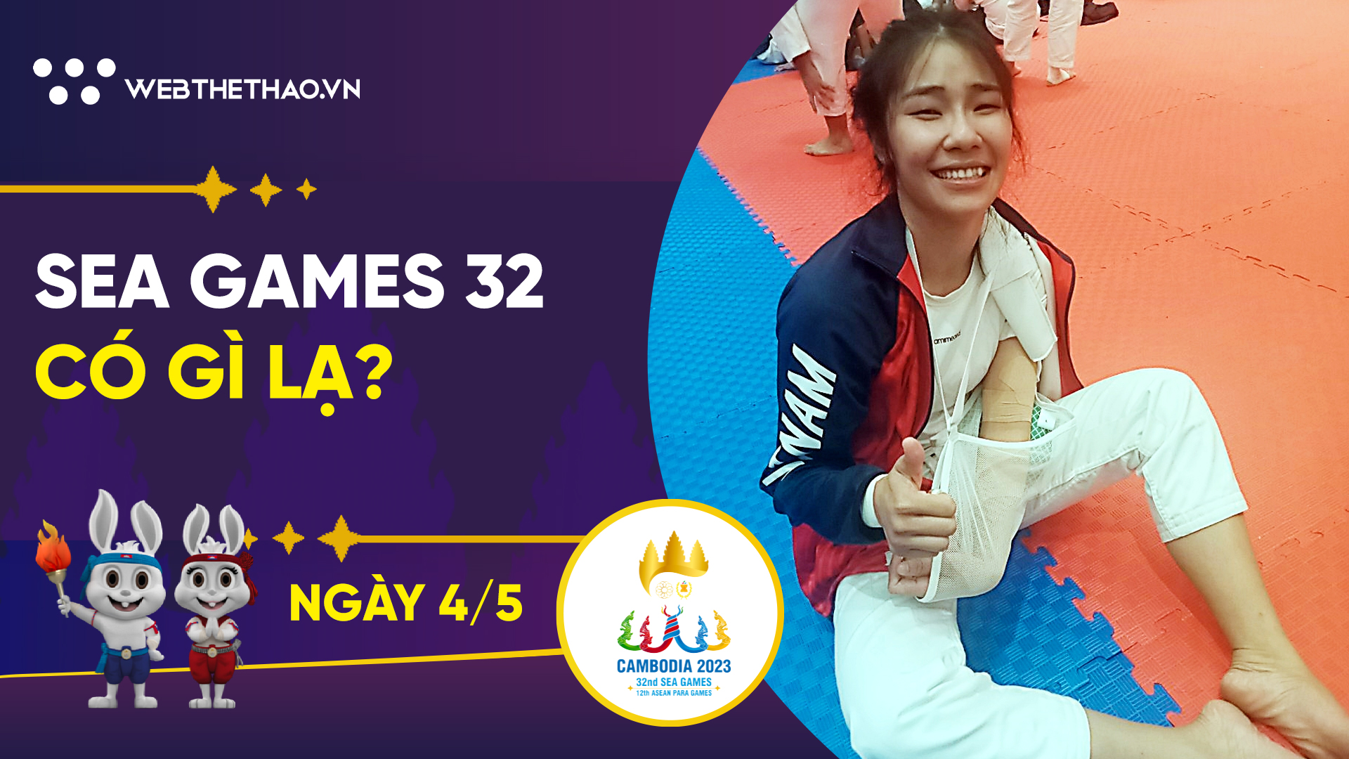 SEA Games 32 có gì ? | Ngày 04.05 | Những tấm Huy chương đầu tiên, nước mắt VĐV Jujitsu