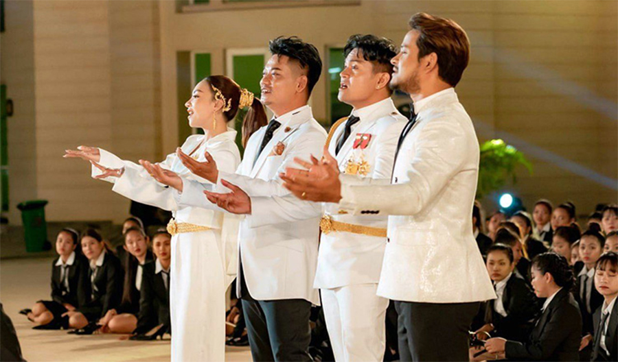 Dàn nhạc 2000 người biểu diễn bài hát chính thức tại lễ khai mạc SEA Games 32 tối nay