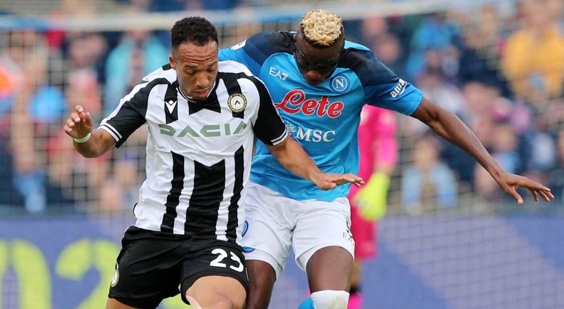 Tỷ lệ kèo trận Udinese vs Napoli, Serie A, 1h45 ngày 5/5