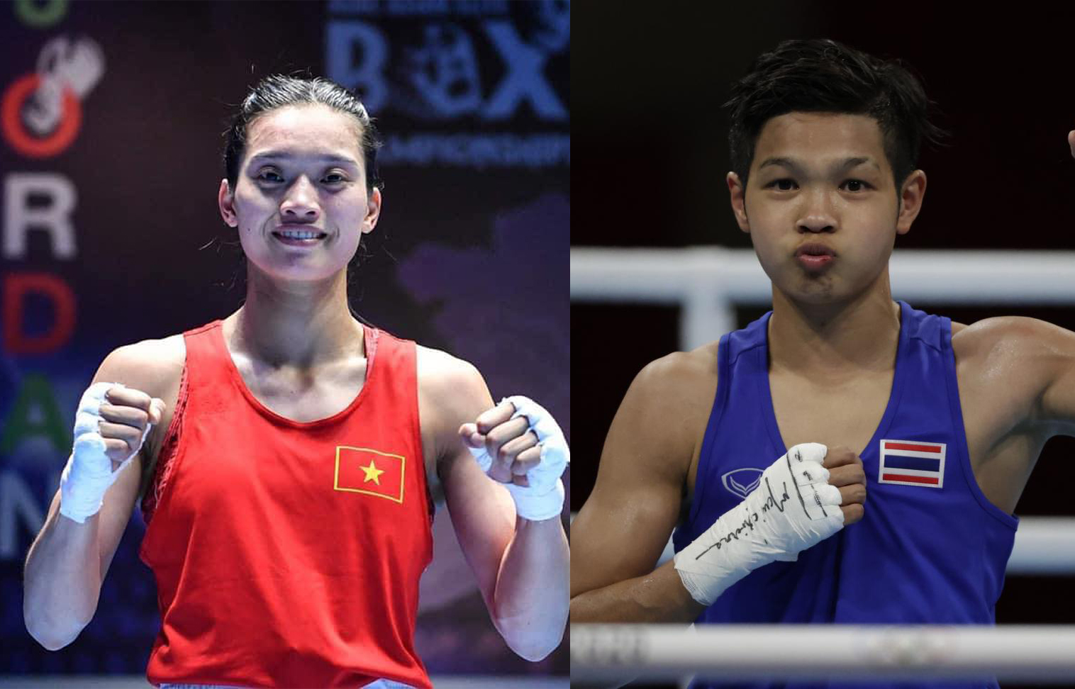 Nguyễn Thị Tâm "chào sân" Boxing SEA Games 32 với HCĐ Thế giới người Thái Lan