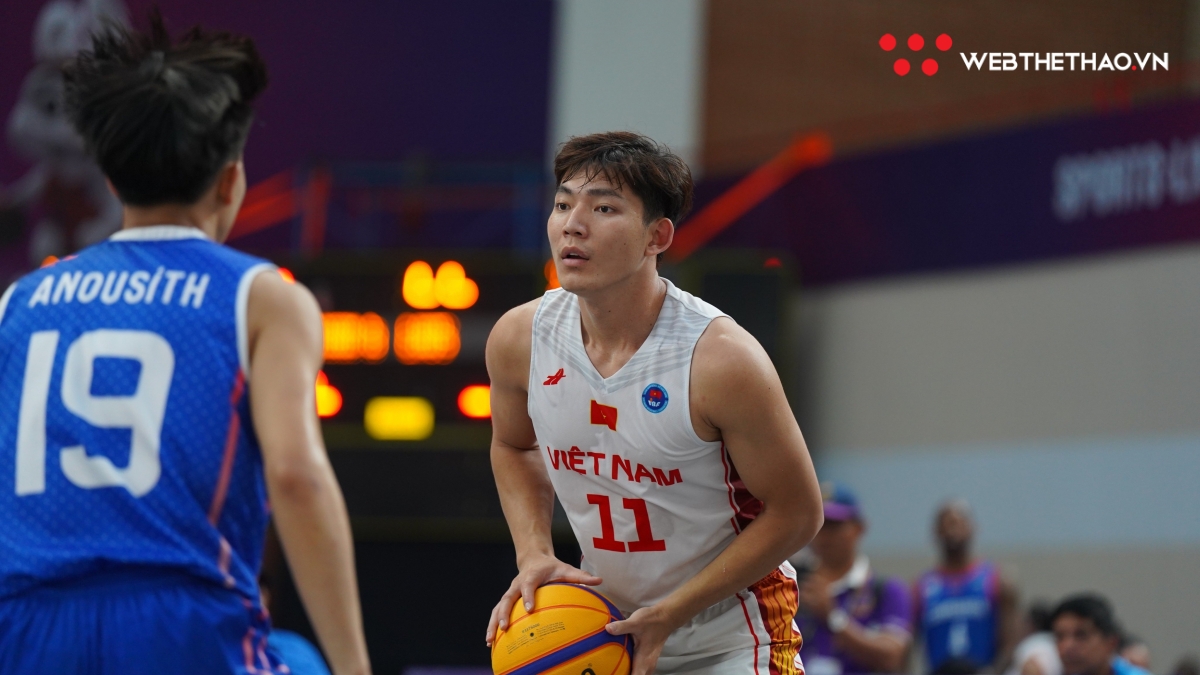 ĐT b&oacute;ng rổ 3x3 nam Việt Nam gặp th&aacute;ch thức kh&ocirc;n lường tại b&aacute;n kết SEA Games 32
