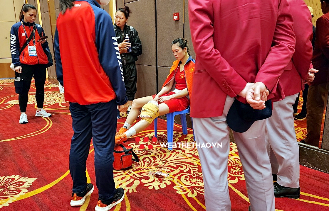SỐC! Nguyễn Thị Tâm dừng bước sớm ở SEA Games 32 với chấn thương nặng