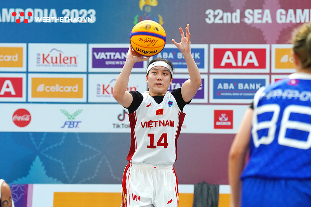 Trực tiếp b&oacute;ng rổ 3x3 SEA Games ng&agrave;y 7/5: Chờ huy chương của đội tuyển Việt Nam