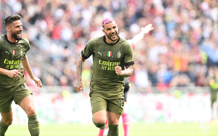 AC Milan thắng trận cầu then chốt với &ldquo;b&agrave;n thắng đẹp nhất m&ugrave;a giải&rdquo;