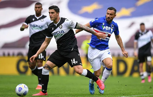 Nhận định Udinese vs Sampdoria: Tung cờ trắng