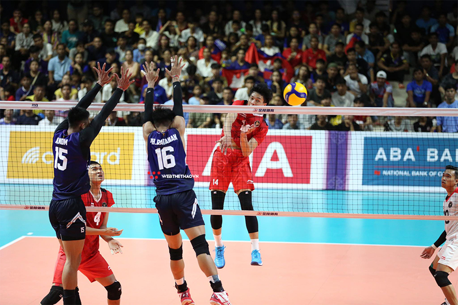 Bóng chuyền nam Indonesia thống trị SEA Games 32 với những thống kê kinh ngạc