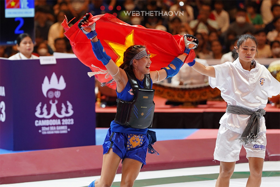 Trực tiếp SEA Games 32 ngày 8/5: Việt nam giành HCV ở môn võ thế mạnh của chủ nhà Trực tiếp SEA Games 32 ngày 8/5: Việt nam giành HCV ở môn võ thế mạnh của chủ nhà