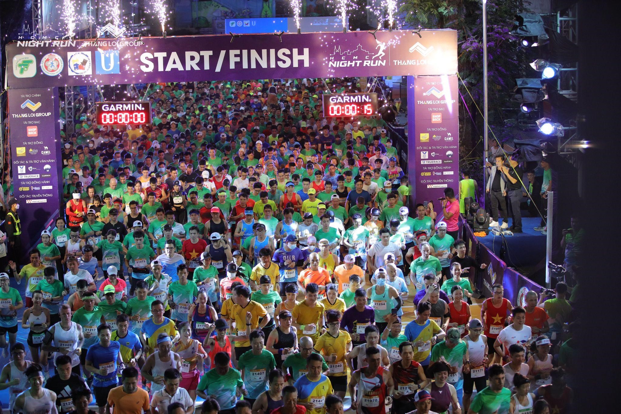 Ho Chi Minh City Night Run 2023, sự trở lại của ng&agrave;y hội thể thao