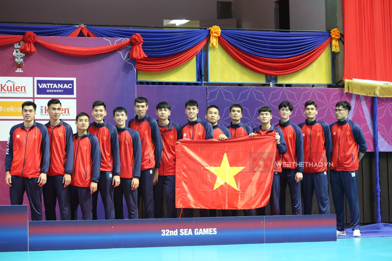 Bế mạc trao giải bóng chuyền nam SEA Games 32