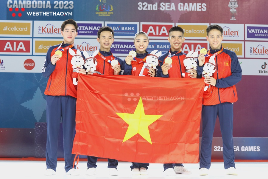 V&ocirc; đ&ocirc;́i ng&agrave;y đ&acirc;̀u, aerobic Vi&ecirc;̣t Nam trước cơ h&ocirc;̣i lớn đ&ocirc;̣c chi&ecirc;́m to&agrave;n b&ocirc;̣ HCV SEA Games 32