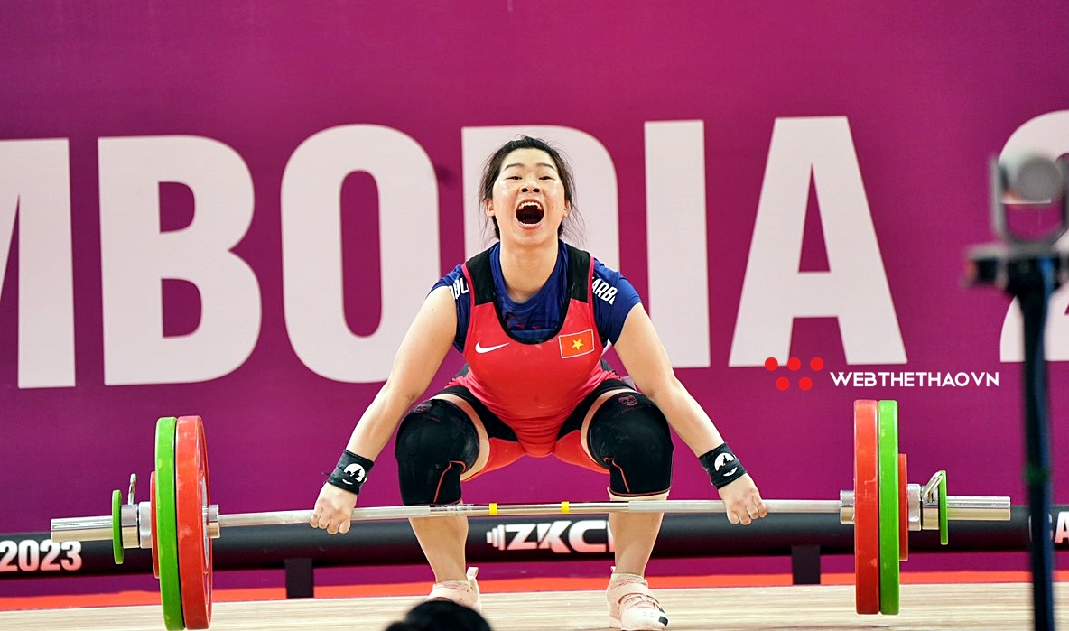 Vì sao đô cử Olympic Hoàng Thị Duyên mất HCV cử tạ SEA Games 32?