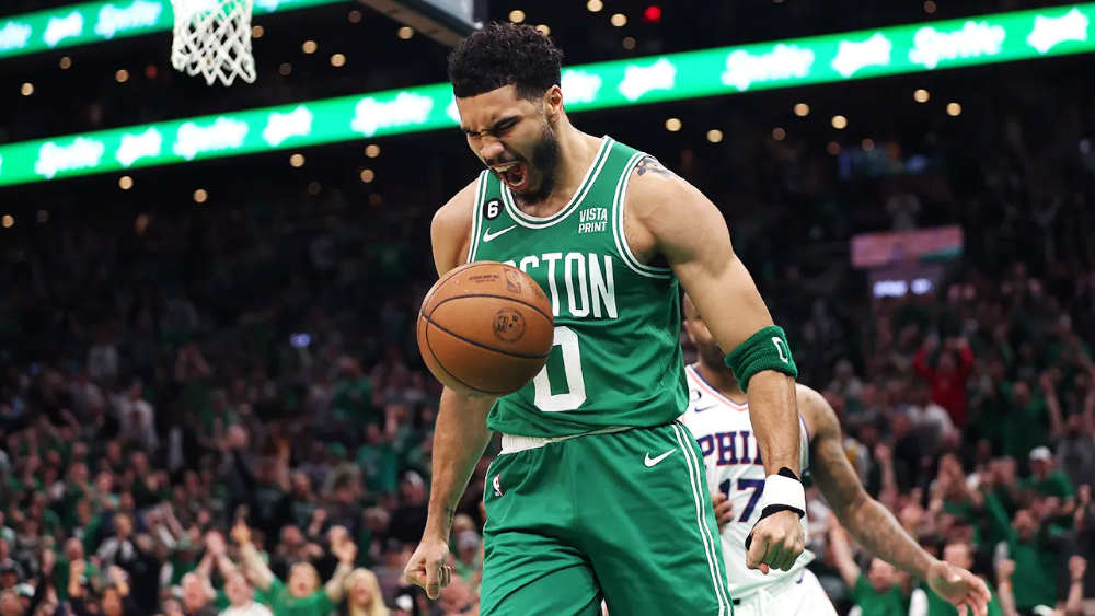 Jayson Tatum b&ugrave;ng nổ với 51 điểm, Boston Celtics nhấn ch&igrave;m 76ers để v&agrave;o CK miền Đ&ocirc;ng