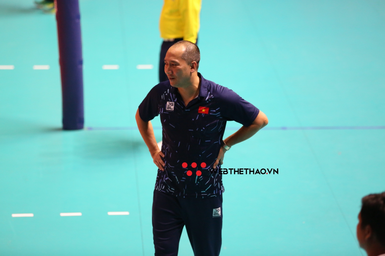 HLV Nguyễn Tuấn Kiệt chưa h&agrave;i l&ograve;ng với vị tr&iacute; phụ c&ocirc;ng sau SEA Games 32