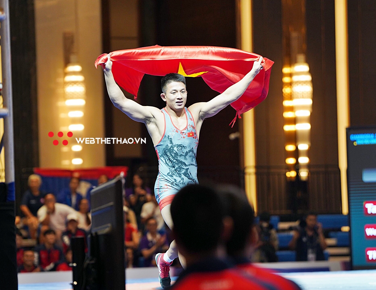 Vi&ecirc;̣t Nam bỏ xa Th&aacute;i Lan ở bảng x&ecirc;́p hạng đặc bi&ecirc;̣t c&aacute;c m&ocirc;n th&ecirc;̉ thao Olympic tại SEA Games 32