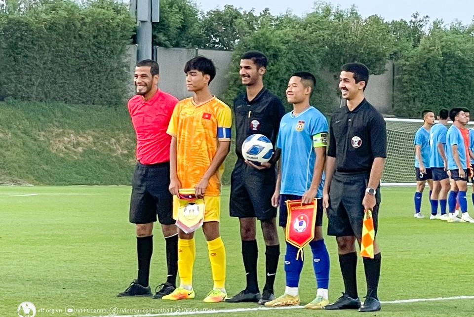U17 Việt Nam “ngẫu hứng” đá giao hữu với Lào, bị đối thủ cầm hòa không bàn thắng
