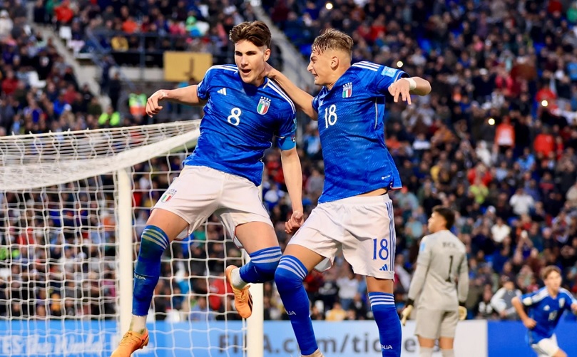 Casadei truyền cảm hứng giúp U20 Italia hạ gục U20 Brazil