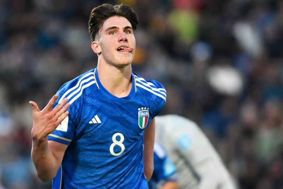 Casadei, ngôi sao của Italia khiến U20 Brazil ôm hận là ai?
