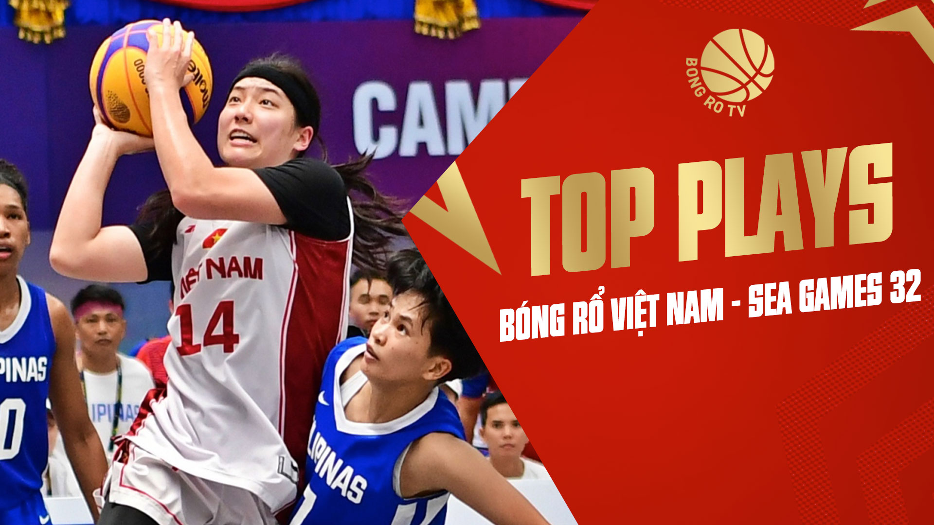 Top 10 pha bóng hay nhất của ĐT bóng rổ Việt Nam tại SEA Games 32