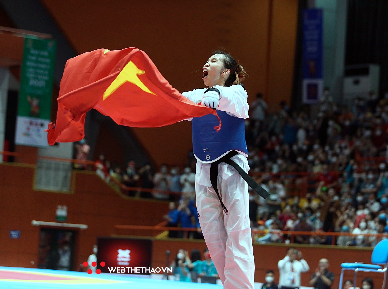 Trương Thị Kim Tuyền đánh bại đương kim vô địch và dừng bước ở tứ kết giải Taekwondo vô địch thế giới 2023