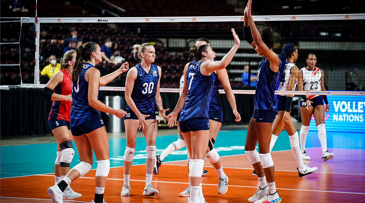 Trực tiếp bóng chuyền VNL 2023 31/5: Brazil đụng độ Trung Quốc Trực tiếp bóng chuyền VNL 2023 31/5: Brazil đụng độ Trung Quốc