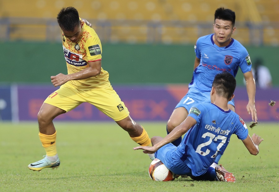 Thanh Hóa bị Bình Dương cầm chân, thổi lửa cực nóng đua vô địch và trụ hạng V.League 2023