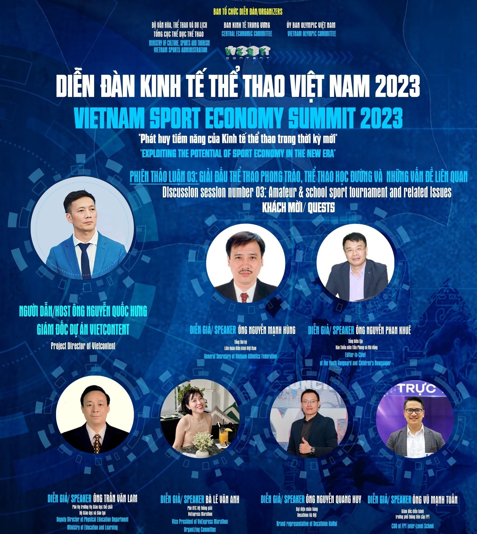 Diễn đ&agrave;n Kinh tế thể thao: Ph&aacute;t huy tiềm năng của kinh tế thể thao