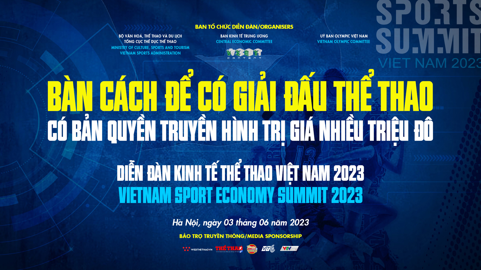 Làm thế nào để Giải đấu thể thao có giá trị nhiều triệu đô tiền bản quyền truyền hình?