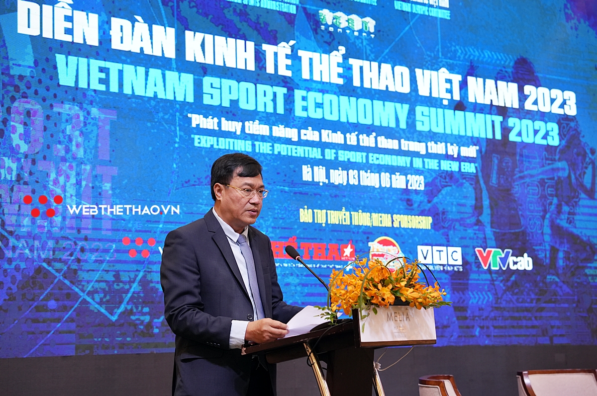 Ông Đặng Hà Việt: Diễn đàn Kinh tế Thể thao Việt Nam giúp “định vị giải đấu” để thu hút tài trợ, bản quyền truyền hình