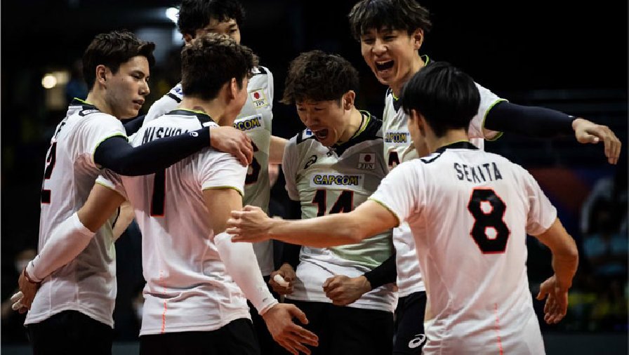 Trực tiếp giải bóng chuyền VNL 2023: Derby châu Á Nhật Bản chạm trán Iran