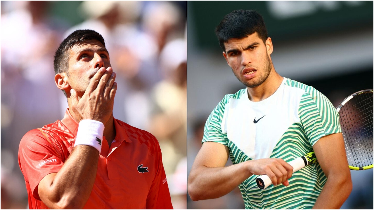 Bán kết Roland Garros 2023: Novak Djokovic đại chiến Carlos Alcaraz