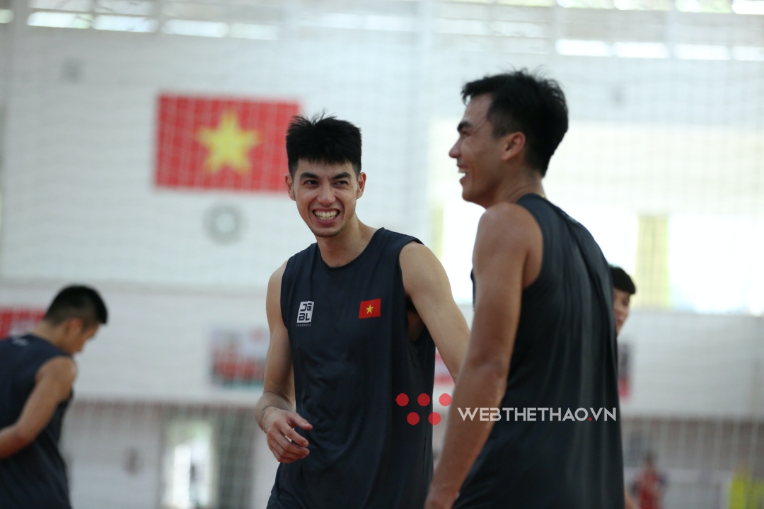 Đội tuyển b&oacute;ng chuyền nam Việt Nam sẵn s&agrave;ng trước thử th&aacute;ch AVC Challenge Cup