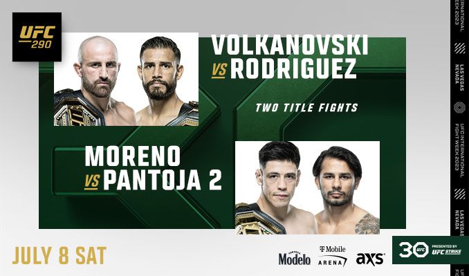 Main Card UFC 290: Bom tấn khởi động mùa hè của MMA thế giới